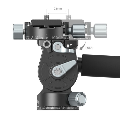 SmallRig Hafif Sıvı Başlıklı Video Kafası 3457B