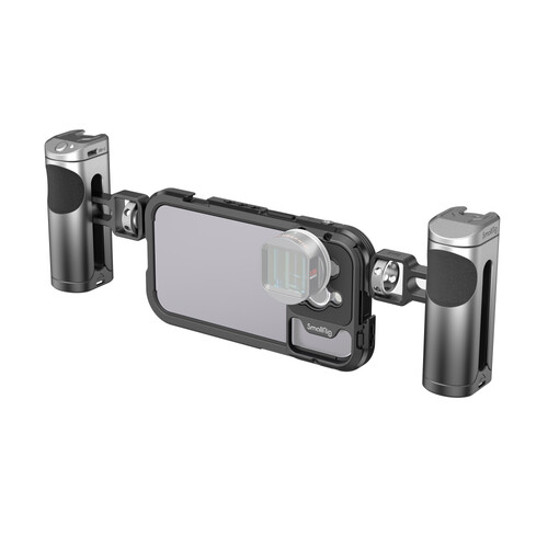 SmallRig iPhone 14 Pro için Mobil Video Kafes Kiti 4076