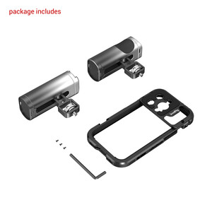 SmallRig iPhone 14 Pro için Mobil Video Kafes Kiti 4076 - Thumbnail