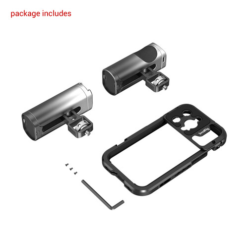 SmallRig iPhone 14 Pro için Mobil Video Kafes Kiti 4076