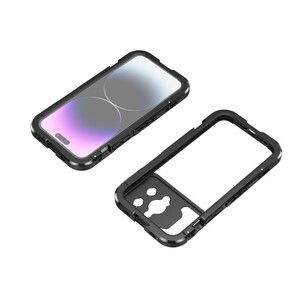 SmallRig iPhone 14 Pro için Mobil Video Kafesi 4075 - Thumbnail