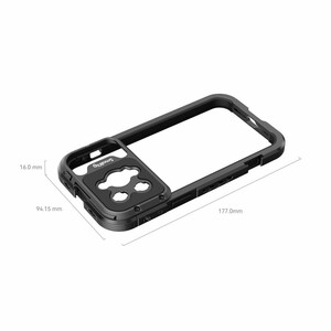 SmallRig - SmallRig iPhone 14 Pro Max için Mobil Video Kafesi 4077 (1)