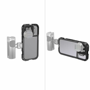 SmallRig iPhone 14 Pro Max için Mobil Video Kafesi 4077 - Thumbnail