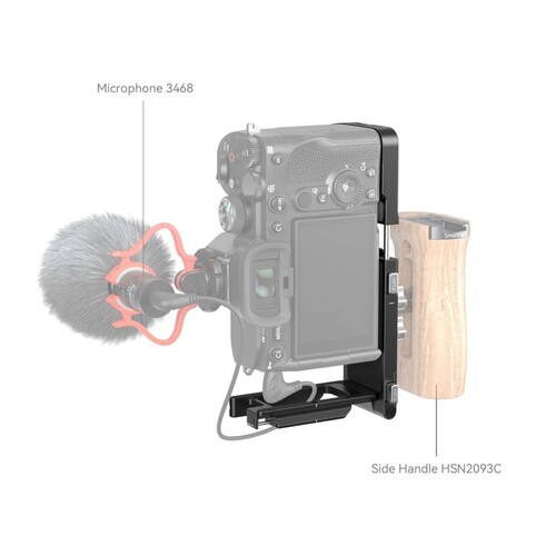 SmallRig 3984 Katlanabilir Arca-Swiss L Plaka Sony 7R V / 7 IV / 7S III