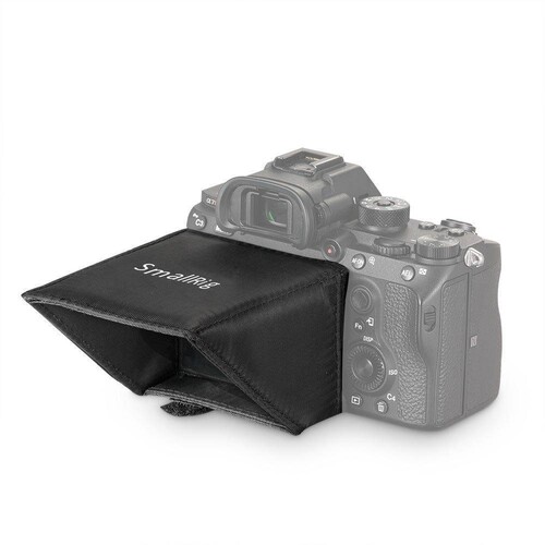 SmallRig LCD Ekran Gölgelik Sony A7 A7II A7III A9 Serisi Kameralar için 2215