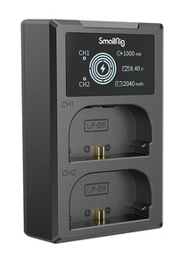 SmallRig - SmallRig LP-E6NH Çiftli Şarj Cihazı (4084)