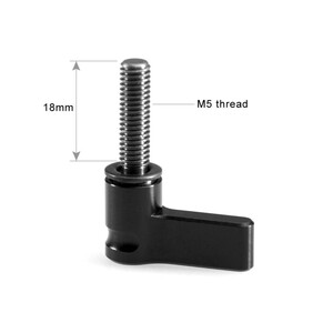 SmallRig M5 dişli siyah cırcırlı kelebek somun (18mm) 1565 - Thumbnail
