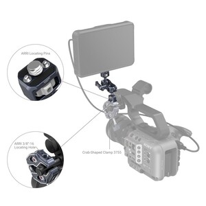SmallRig 3874 Magic Arm (1/4”-20 Vida ve ARRI tespit Vidası) - Thumbnail