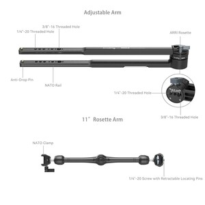 SmallRig MD4362 X Kameralar için Magic Arm Kiti - Thumbnail