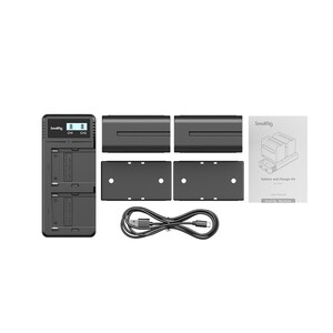 SmallRig NP-F970 Batarya ve Şarj Cihazı Kiti 3823 - Thumbnail