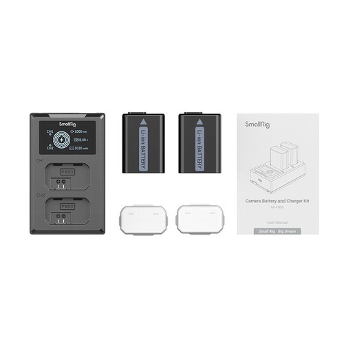 SmallRig NP-FW50 Batarya ve Şarj Cihazı Kiti 3818