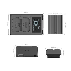 SmallRig - SmallRig NP-W235 Batarya ve Şarj Cihazı Kiti 3822 (1)