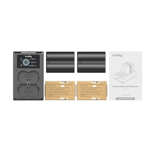 SmallRig NP-W235 Batarya ve Şarj Cihazı Kiti 3822