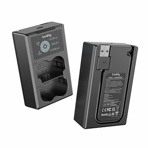 SmallRig - SmallRig NP-W235 Çiftli Şarj Cihazı (4085) (1)