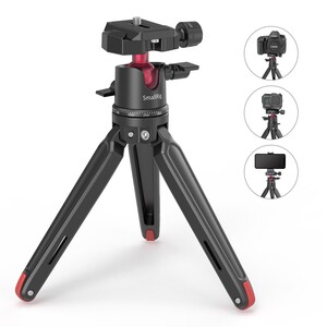 SmallRig - SmallRig Panoramik Top Kafalı Masa Üstü Mini Tripod BUT2664