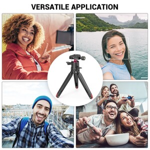 SmallRig Panoramik Top Kafalı Masa Üstü Mini Tripod BUT2664 - Thumbnail