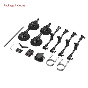 SmallRig SC-1K 4193 Aksiyon Kameraları için Vantuz Montaj Desteği - Thumbnail
