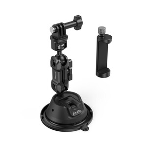 SmallRig - SmallRig SC-1K 4275 Aksiyon Kamera/Cep Telefonu için Vantuz Montaj Kiti
