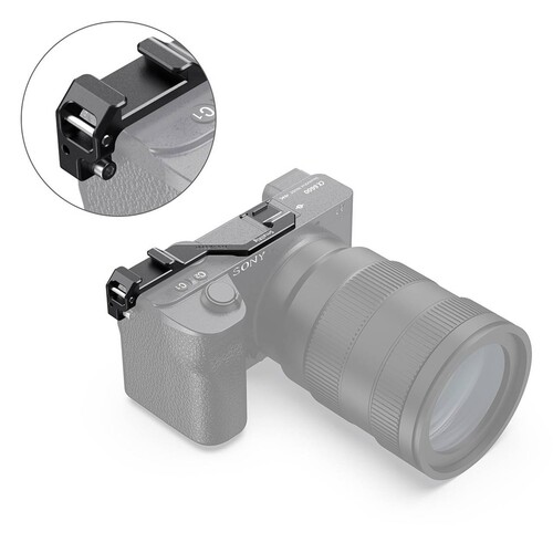 SmallRig BUC2496 Sony a6600 Kamera için Sağ Yan Ayak Bağlantısı Yer Değiştirme Plakası