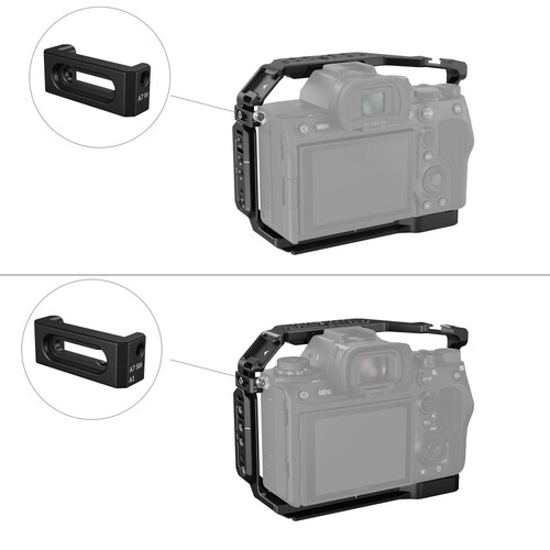 SmallRig Sony A7R V / A7 IV / A7S III için Temel Kafes Kiti 3668B