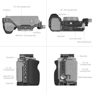 SmallRig Sony ZV-E1 için Kafes Kiti 4257 - Thumbnail