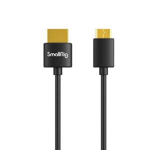 SmallRig - SmallRig Ultra Slim 4K HDMI Kablosu (C - A Mini) 55cm 3041