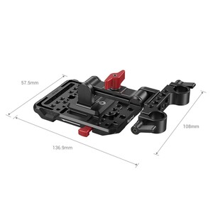 SmallRig - SmallRig V Montajlı Ayarlanabilir Kollu Pil Plakası 2991 (1)