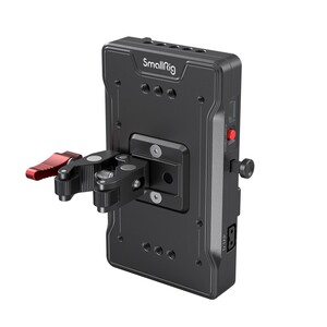 SmallRig - SmallRig V Montajlı Pil Adaptör Plakası Kelepçeli 3202