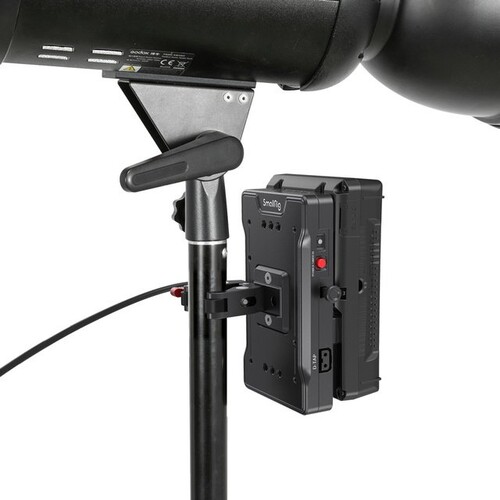 SmallRig V Montajlı Pil Adaptör Plakası Kelepçeli 3202