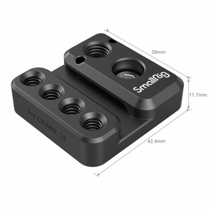 SmallRig 2995 ZHIYUN CRANE 2S El Sabitleyici için Yan Montaj Plakası - Thumbnail