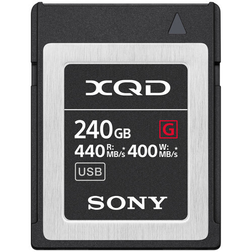 Sony 240GB G Serisi XQD Hafıza Kartı