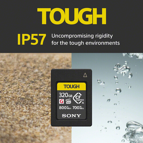 Sony 320GB CFexpress Type A TOUGH Hafıza Kartı