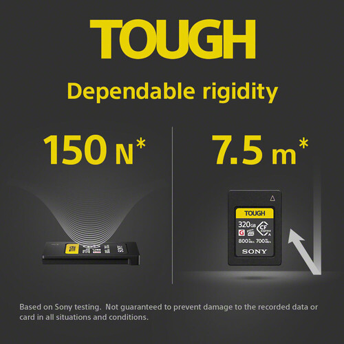 Sony 320GB CFexpress Type A TOUGH Hafıza Kartı