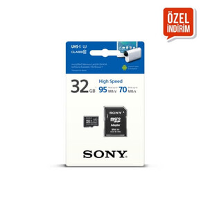Sony 32GB 95mb/s Micro SD Kart (SR-32UX2A) - Thumbnail