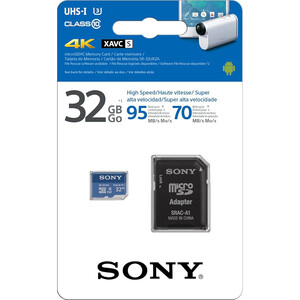 Sony - Sony 32GB 95mb/s Micro SD Kart (SR-32UX2A)