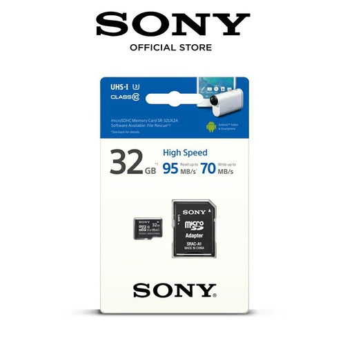 Sony 32GB 95mb/s Micro SD Kart (SR-32UX2A)