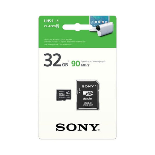Sony 32GB CLASS10, 90 MB/SEC Micro SD Kart (UY3A)