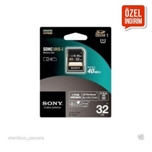 Sony 32GB SF-32UY/T1 Hafıza Kartı - Thumbnail