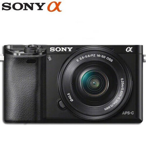 Sony A6000 16-50mm Aynasız Dijital Fotoğraf Makinesi-Siyah - Thumbnail