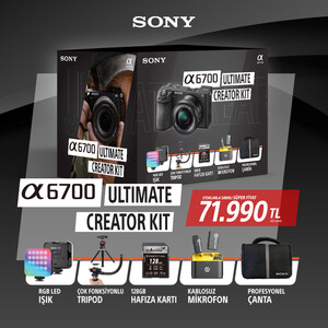 Sony - Sony A6700 Ultimate Creator Kit
