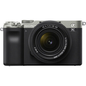 Sony - Sony A7c 28-60mm Lens Aynasız Dijital Fotoğraf Makinesi (Gümüş)