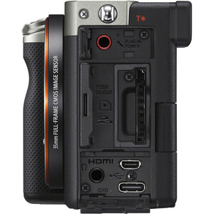 Sony A7c 28-60mm Lens Aynasız Dijital Fotoğraf Makinesi (Gümüş) - Thumbnail