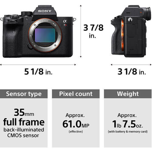 Sony A7R IVA Body Aynasız Fotoğraf Makinası