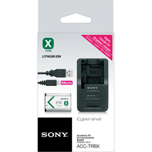 Sony ACC-TRBX Batarya ve Şarj Aleti Kiti - Thumbnail