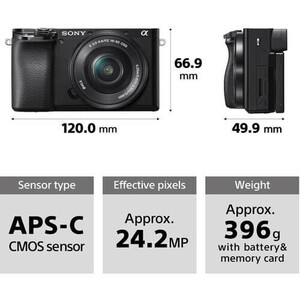 Sony Alpha a6100 16-50 Dijital Fotoğraf Makinesi - Thumbnail