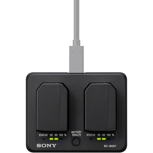 Sony BC-SAD1 Şarj Cihazı (NP-SA100 için İkili Şarj Cihazı)
