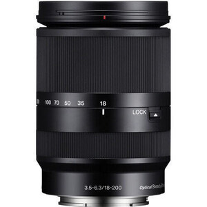 Sony - Sony E 18-200mm f/3.5-6.3 OSS LE Lens