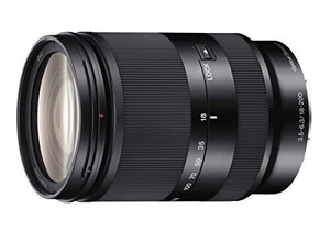 Sony E 18-200mm f/3.5-6.3 OSS LE Lens - Thumbnail