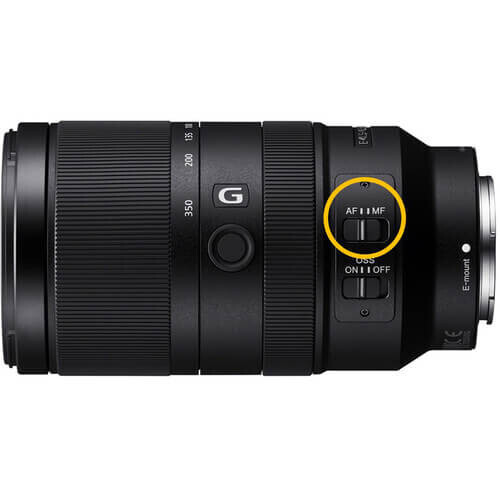 Sony E 70-350 mm f/4,5-6,3 G OSS Lens