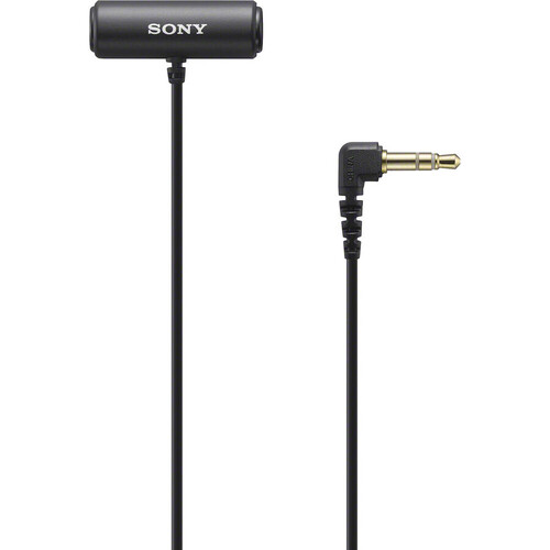 Sony ECM-LV1 Kompakt Stereo Lavalier Yaka Mikrofonu